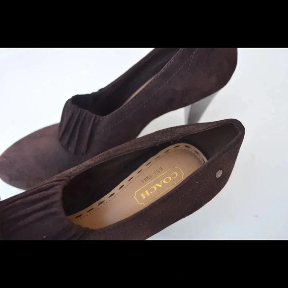 NWOT Coach Adra booties - Picture 3 of 8